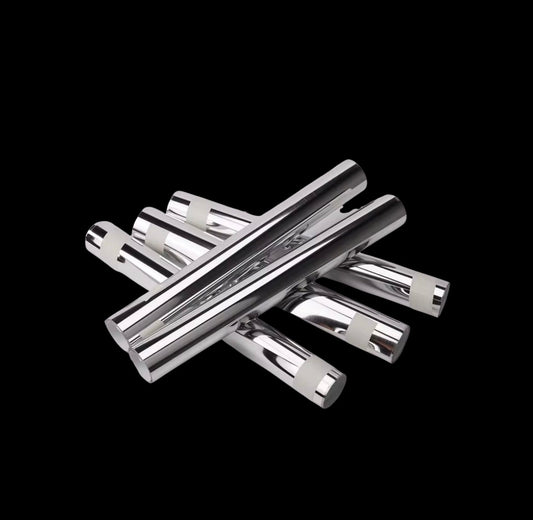 Mirror Silver Fork Wrap (pre-cut)