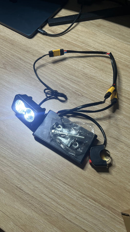 Battery Powered Baja Clear Tint - Mount Included