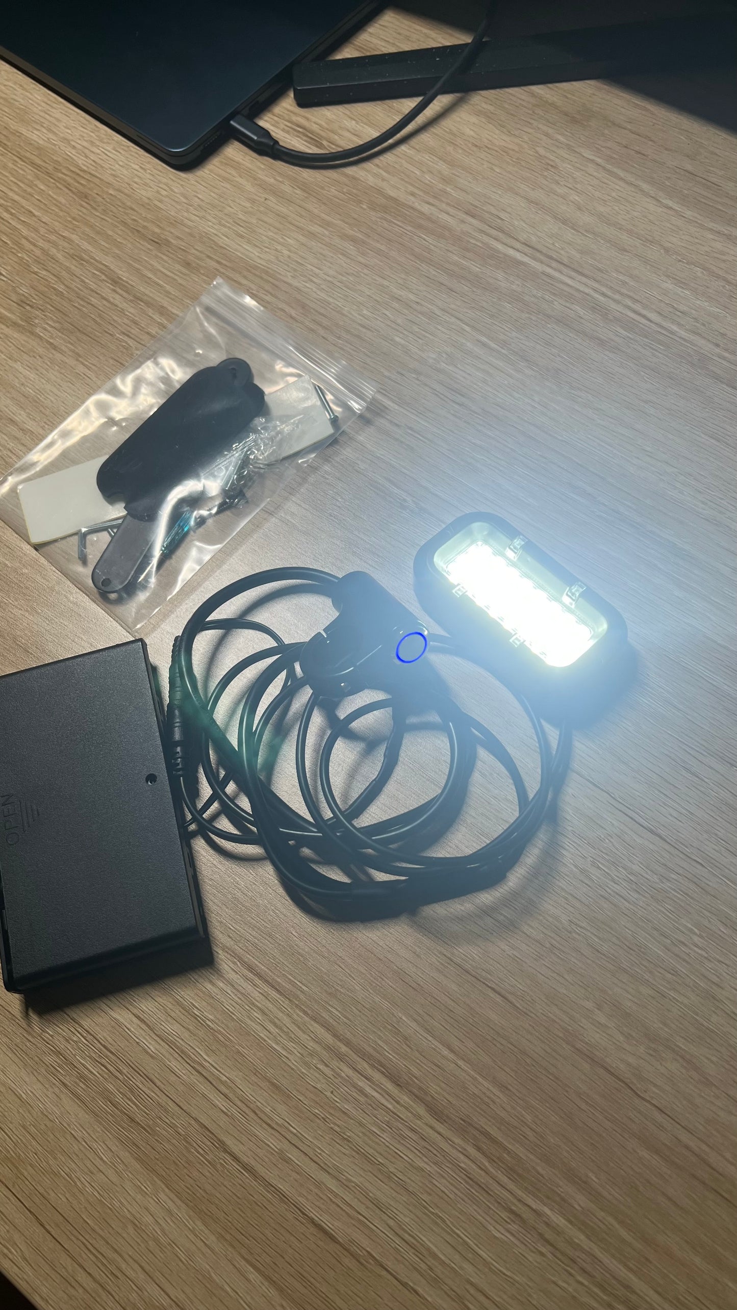 Battery Powered Rocklight - Mount Included