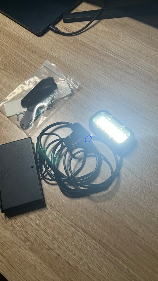 Battery Powered Rocklight - Mount Included