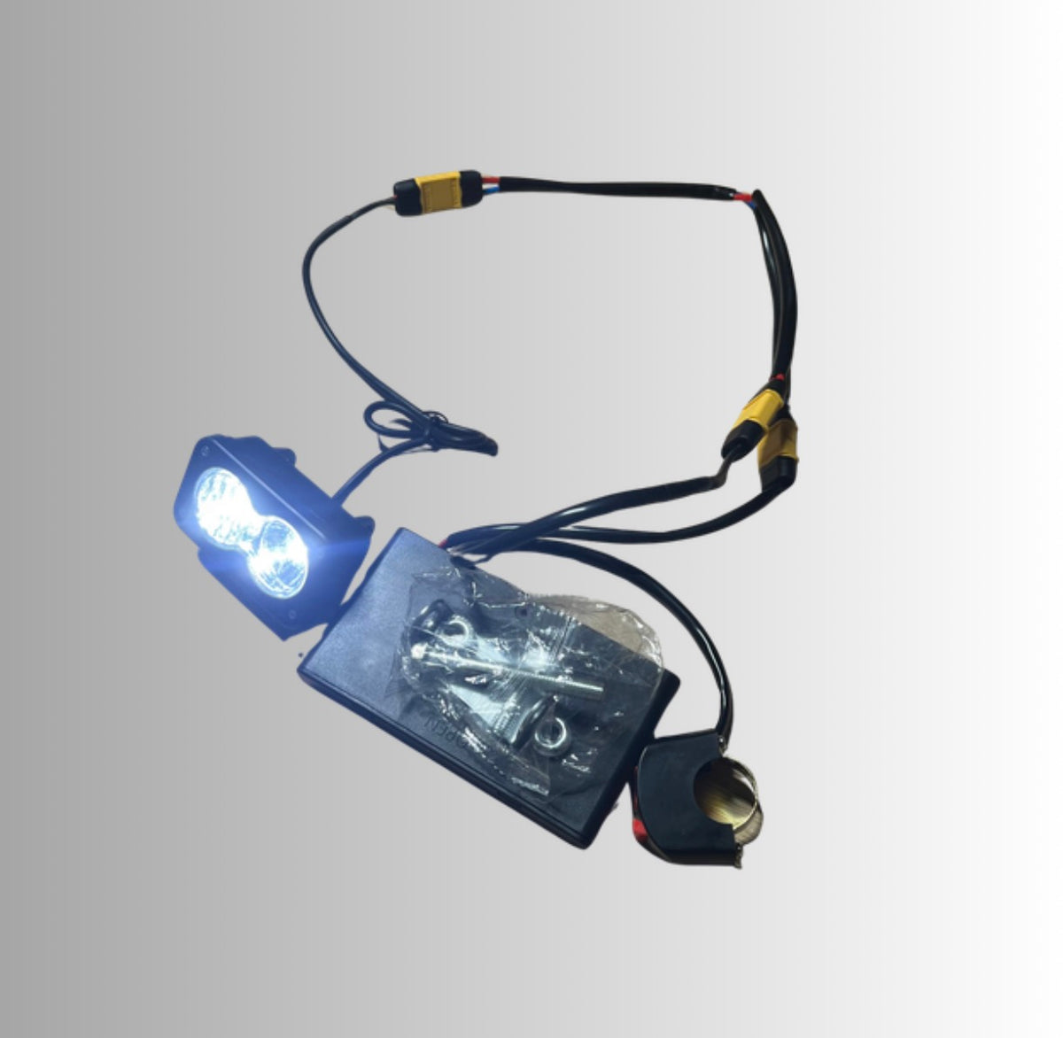 Battery Powered Baja Clear Tint - Mount Included 2000+ Lumens PREORDER